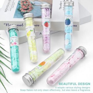 Portable Mini Hand Wash Paper Soap Tube Shape Bottle