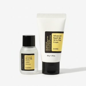COSRX Advanced Snail 96 Mucin Power Essence + Advanced Snail 92 All In One Cream Combo (30ML+50ML)