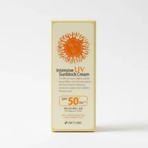 3W Clinic Intensive UV Sunblock Cream SPF50 and Pa and ++
