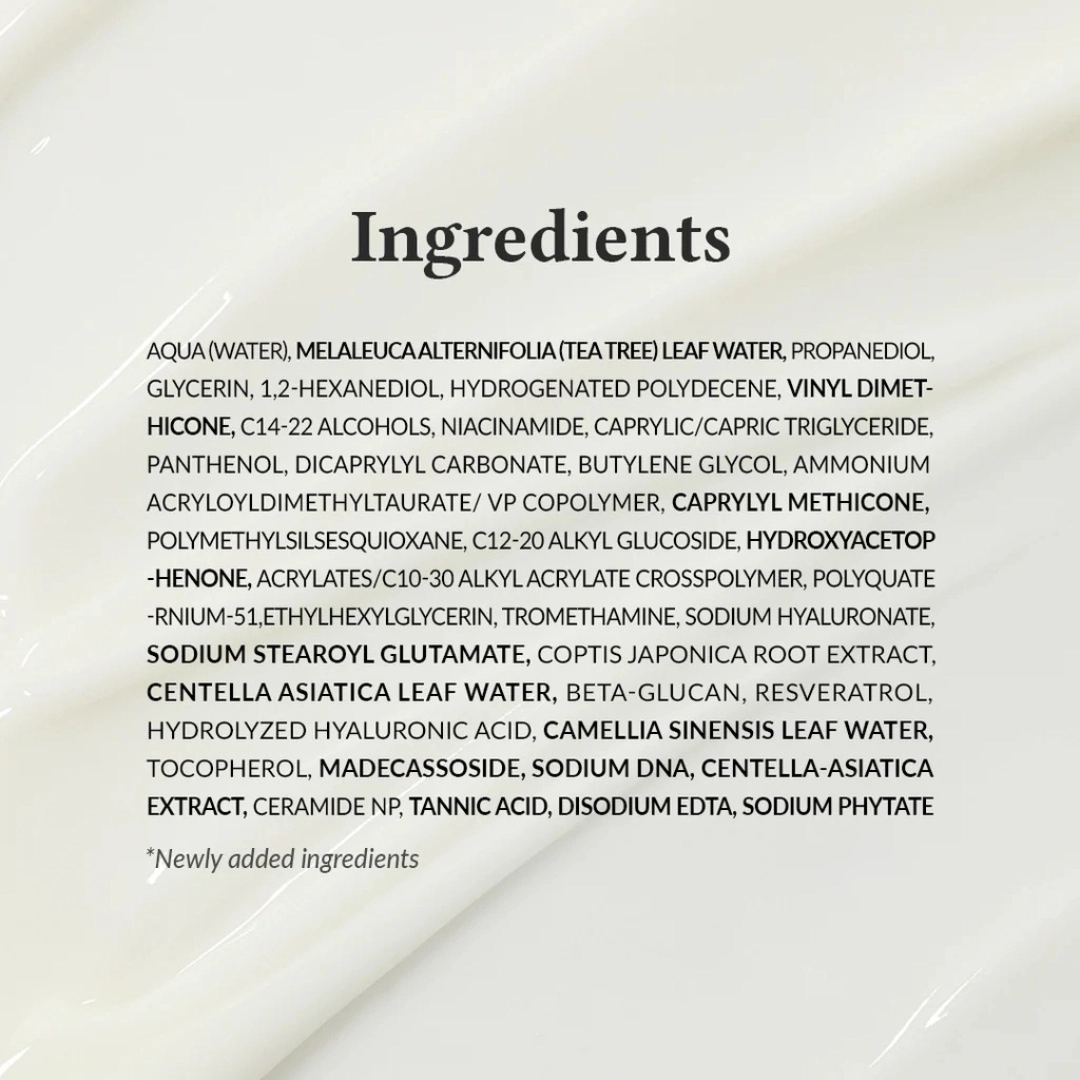 Dr. Althea 345 Relief Cream Key Ingredients List