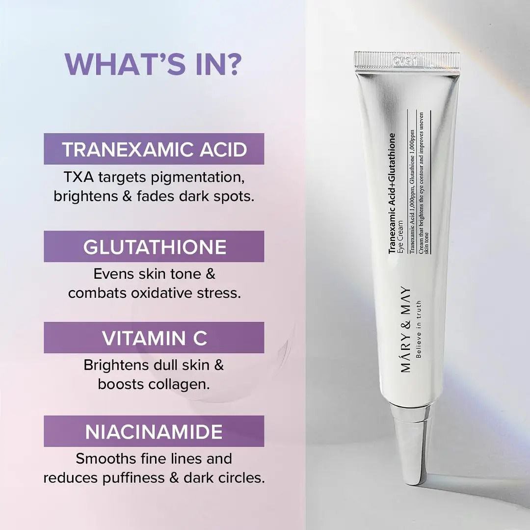 Mary & May Tranexamic Acid+Glutathione Eye Cream - Image 5