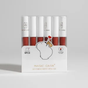 Magic Casa Love Bear Matte Lip Glaze Set