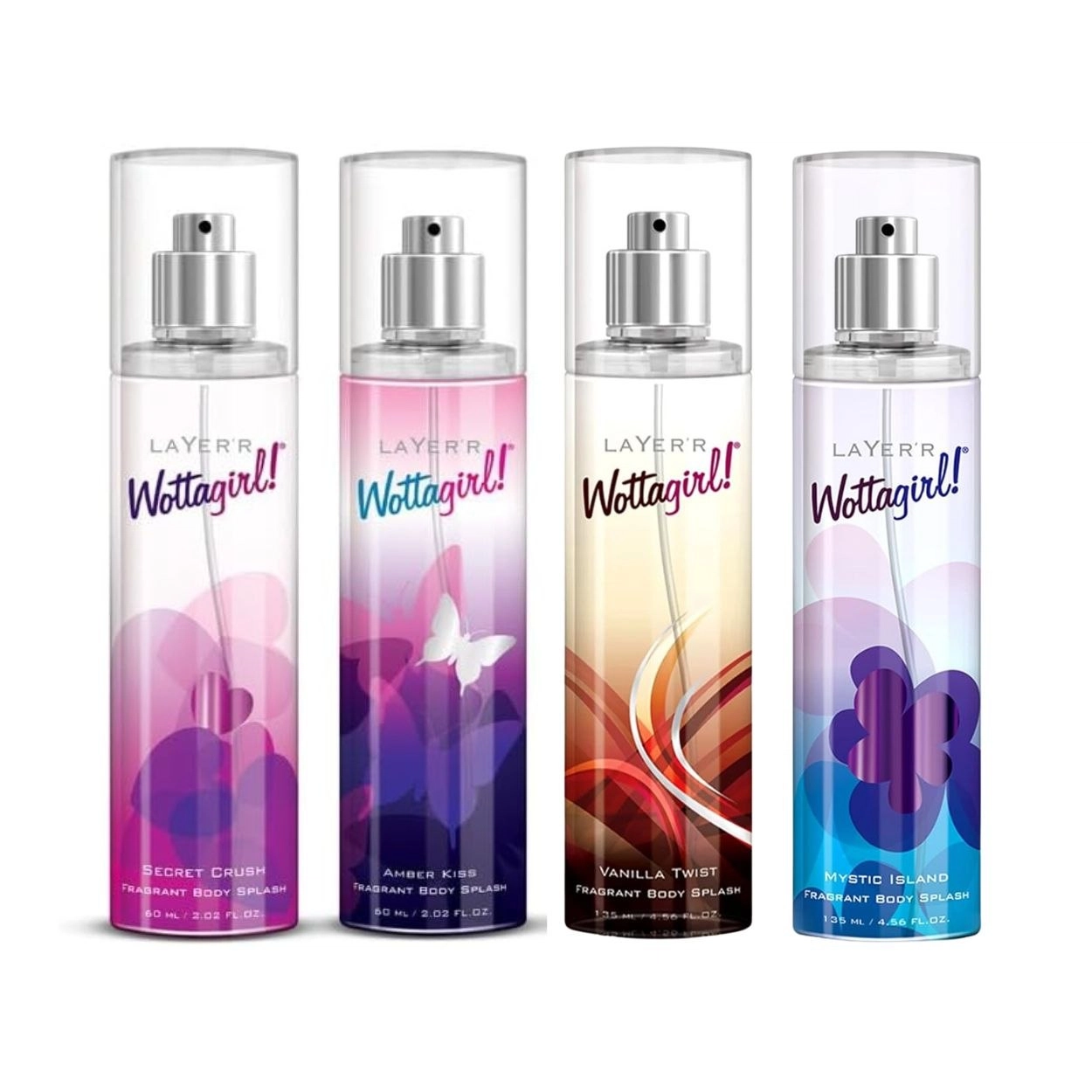 Layer'r Wottagirl Mystic Island Fragrant Body Splash (135 ml)
